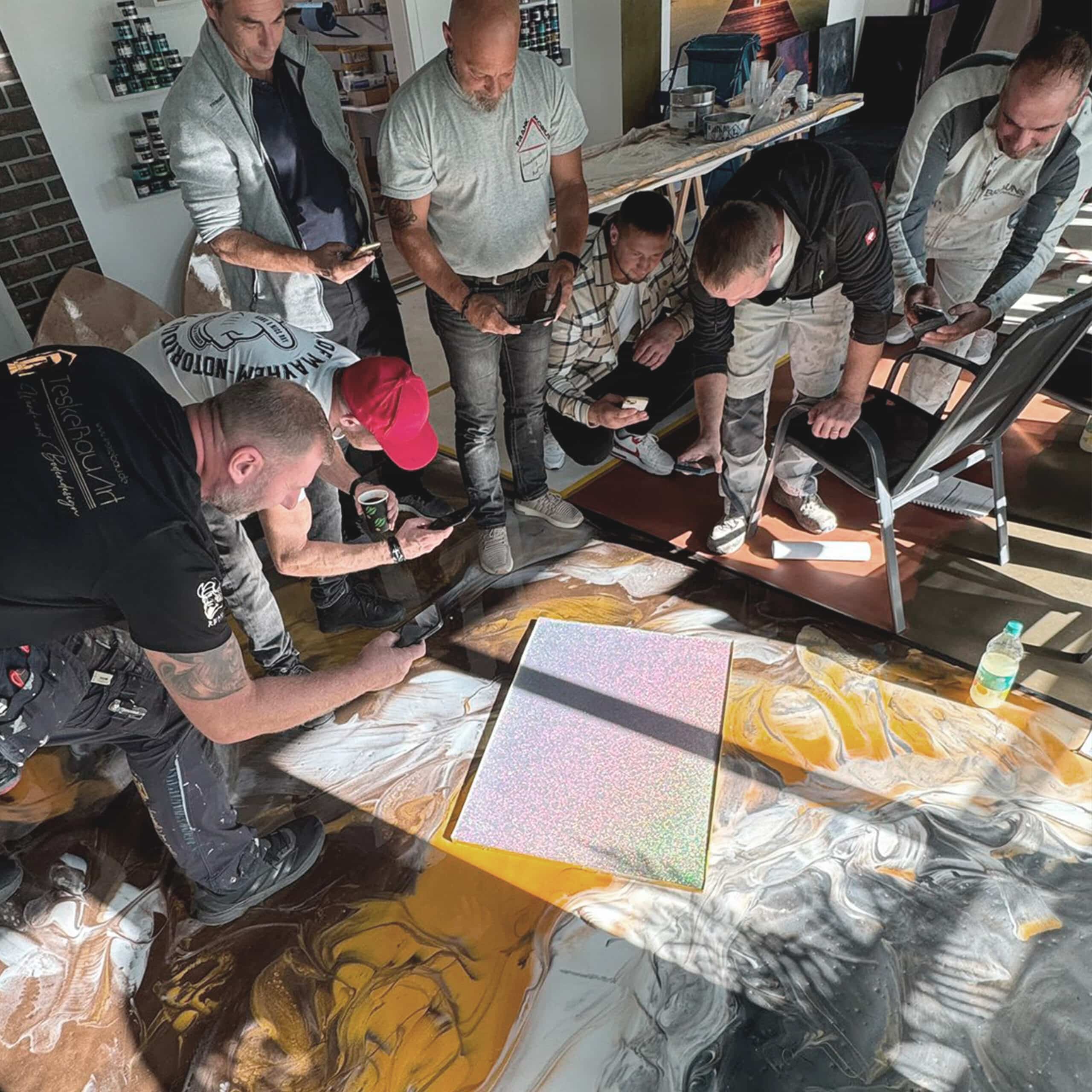 18-19 Juli 2025 - Kurs über dekorative metallische Polyurethan (PU)-Böden