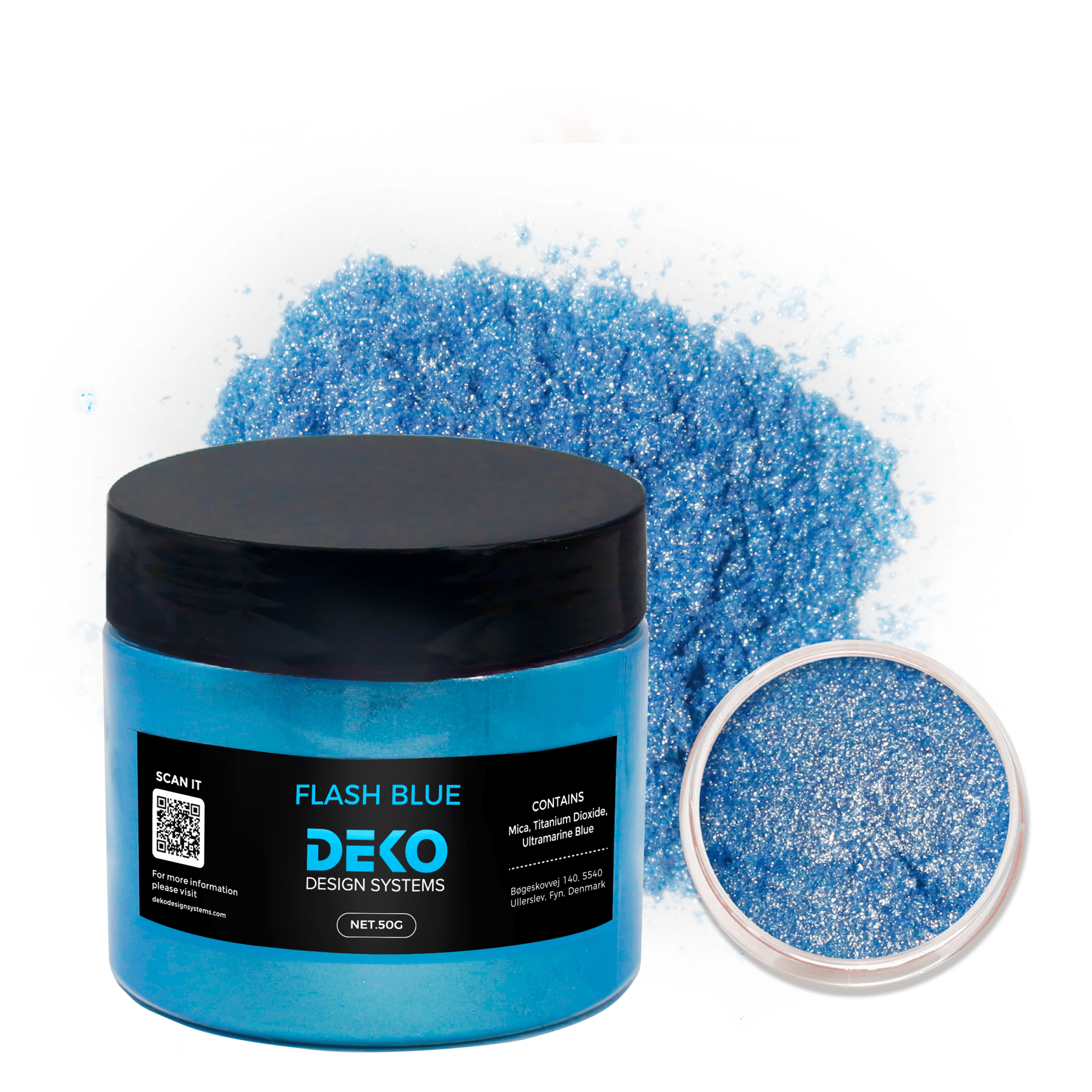Flash Blue Metallic Pigment
